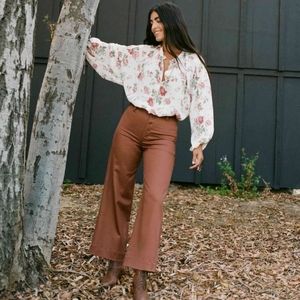 NWOT Floral Christy Dawn Faye Top